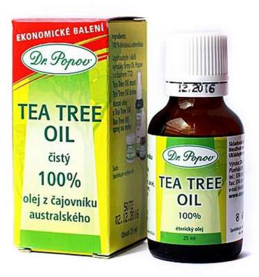 Tea tree oil 100%, 25ml